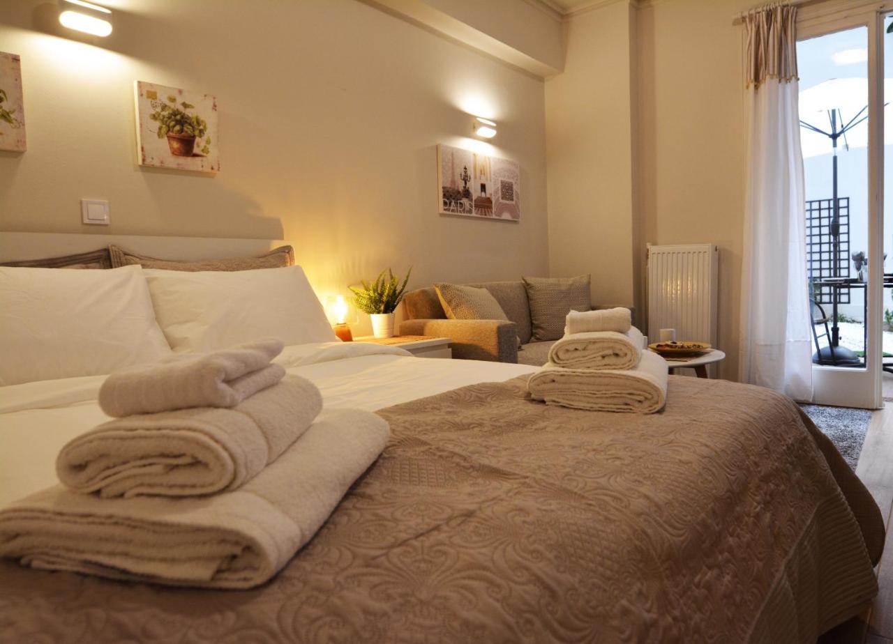 אתונה Studio Posh With Garden In Kolonaki מראה חיצוני תמונה